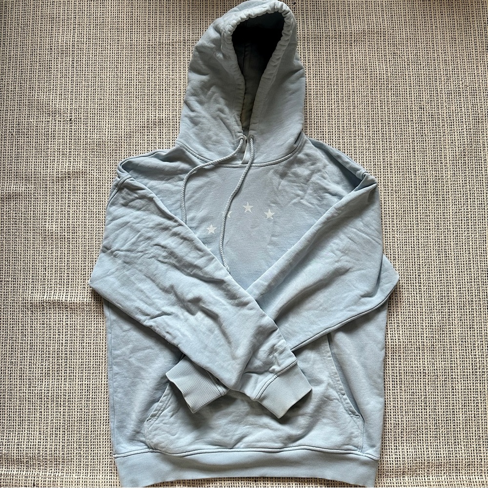 Highsnobiety Souvenir Eunify G-Dye Hoodie Unisex Angel Falls/Light Blue Medium